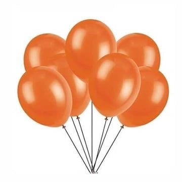 Metalik BalonlarTuruncu 100'lü Metalik Balon
