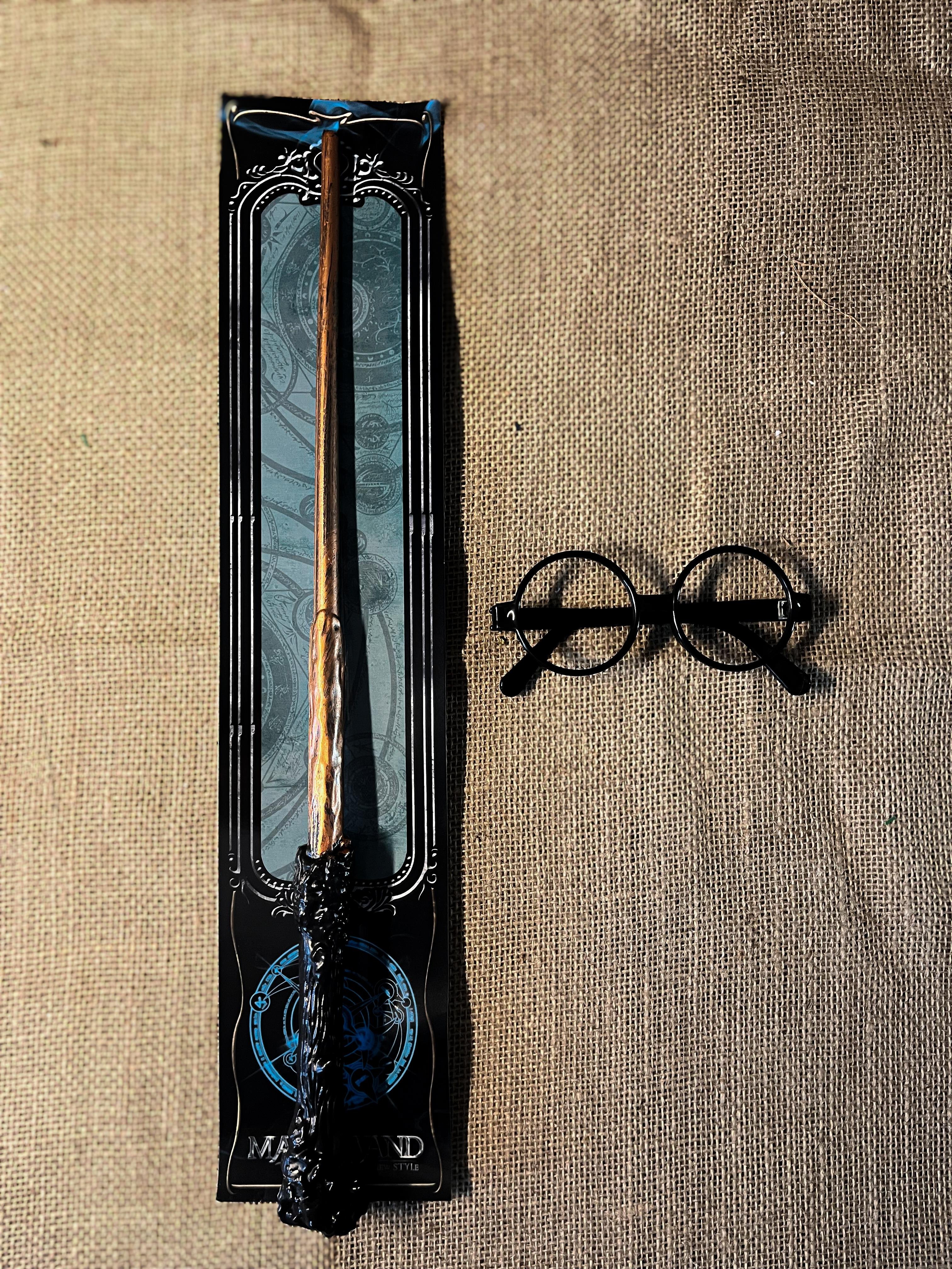 Mum Ve MeşaleHarry Potter Asa Gözlük Set