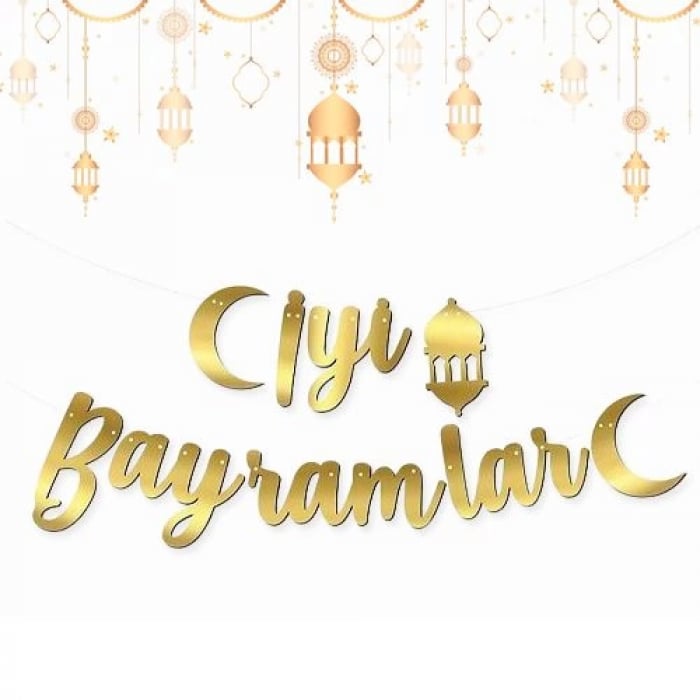 Ramazan Süsleriİyi Bayramlar Kaligrafi Yazı