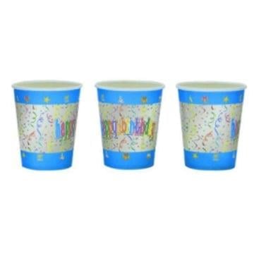 Temalı ÜrünlerHappy Birthday Konfetili Bardak 8'li