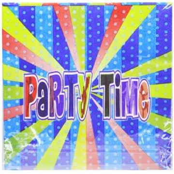 Temalı ÜrünlerParty Time Mavi Peçete 20'li