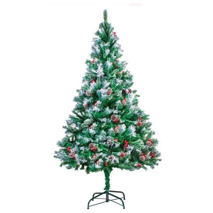 Yılbaşı ÜrünleriKarlı Kozalaklı Çam 180 Cm Lüks