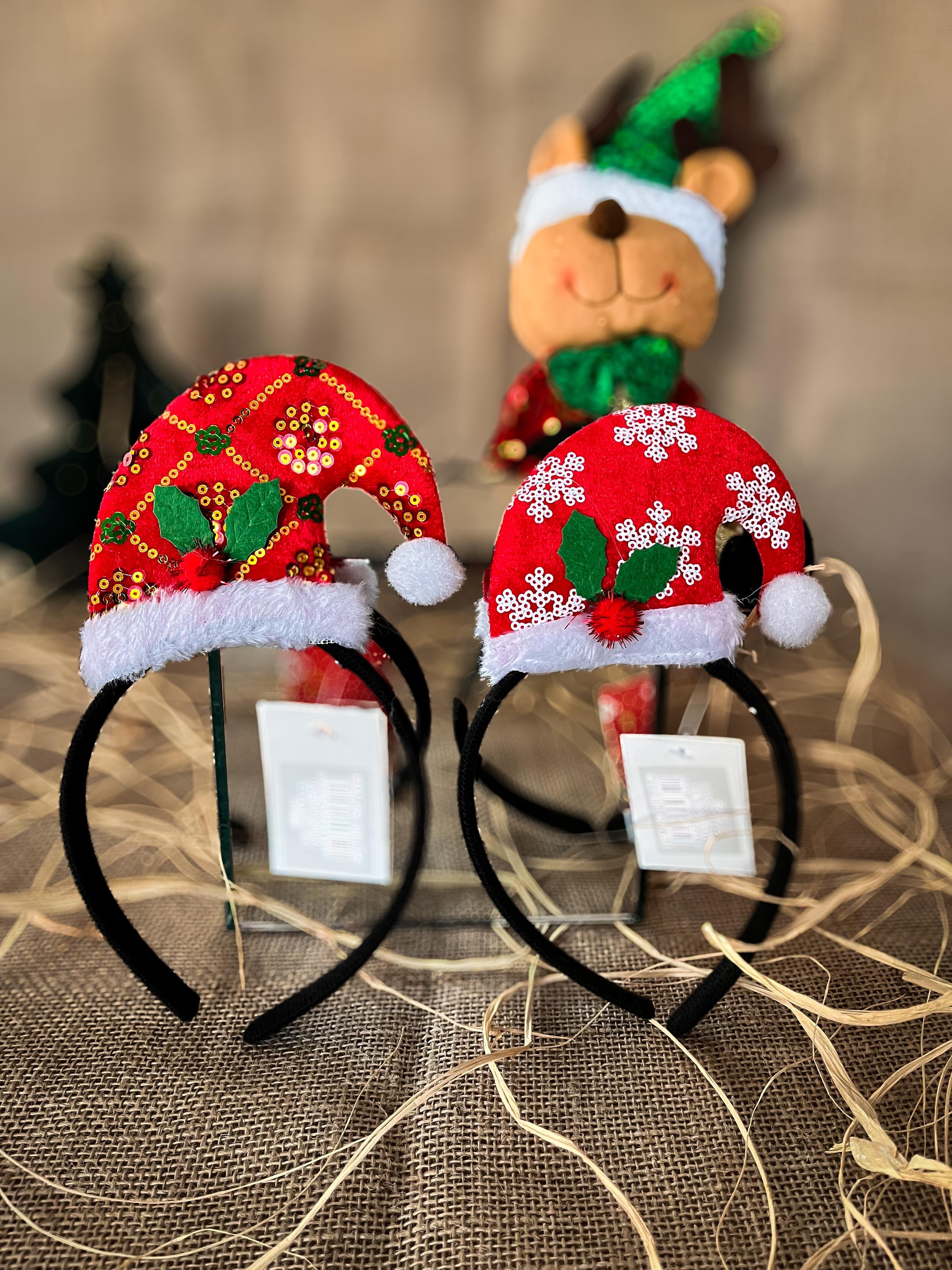Yılbaşı ÜrünleriYılbaşı Noel Baba Şapka Taç 12'li