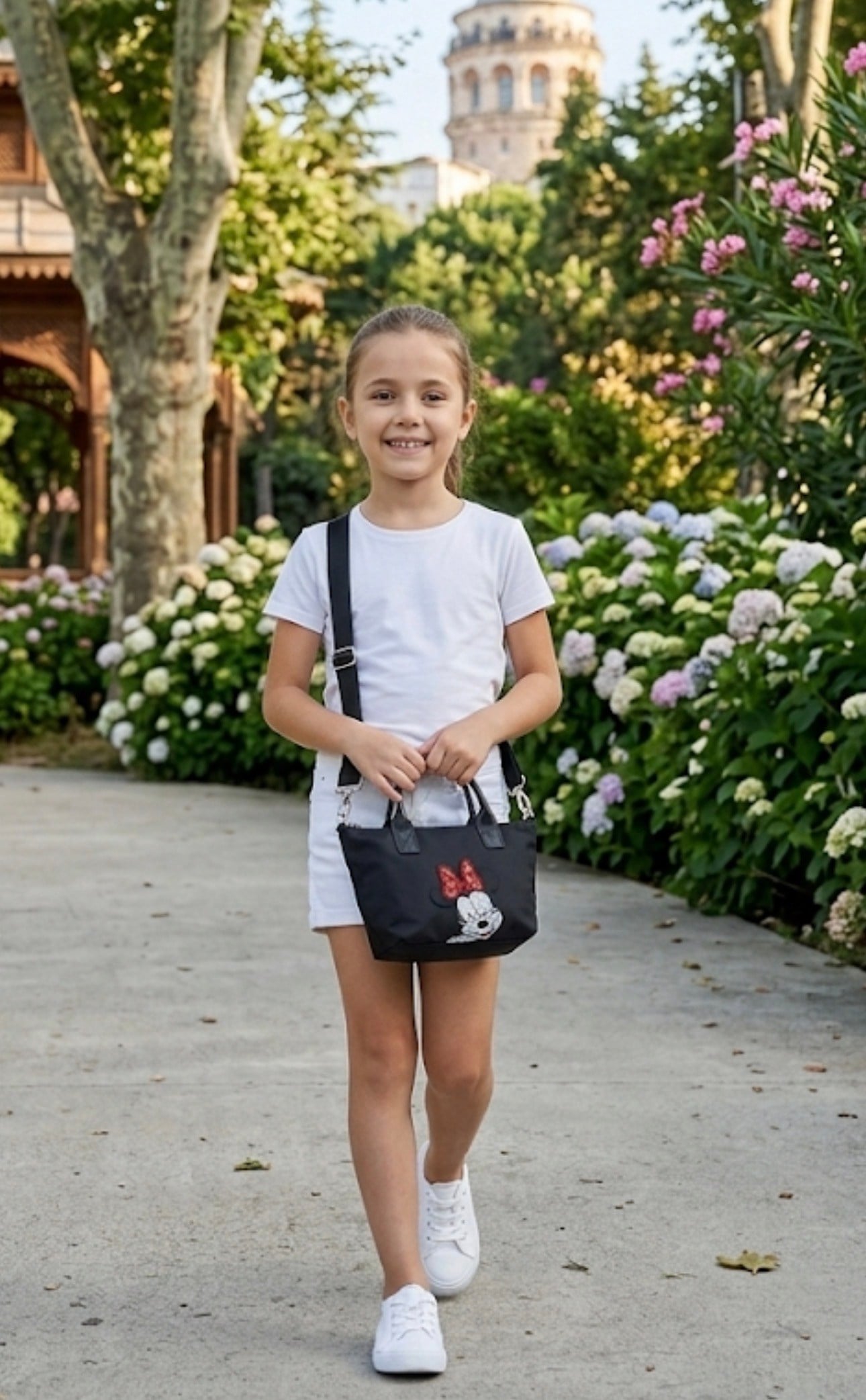 Minnie Kız Çocuk Omuz Çantası