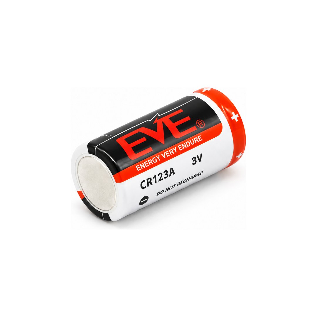 EVE CR123A 3V 1500mAh Lityum Pil | Yüksek Akım Kamera & Alarm Pili