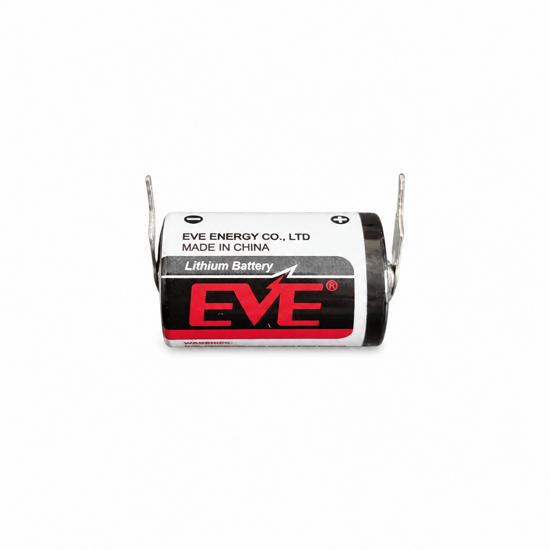 EVE ER14250H 3.6V 1200mAh 1/2 AA Lityum Pil | 2 Pin PCB Sayaç Pili