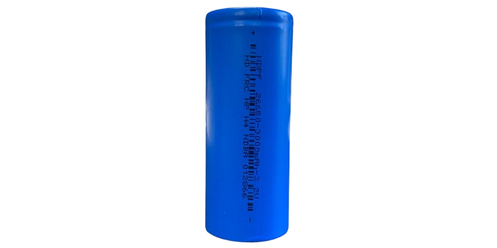 HDA 26650 3,2V 3000mAh 10C Şarj Edilebilir LiFePO4 Pil
