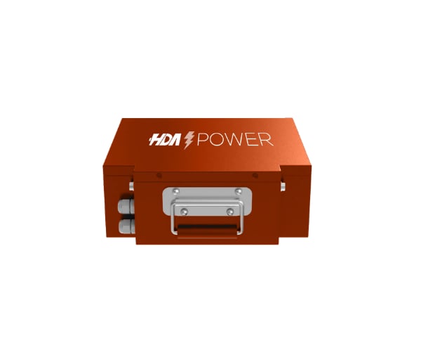 HDAPOWER 25.6V 40Ah LiFePO4 Lityum Servis Robotu Bataryası