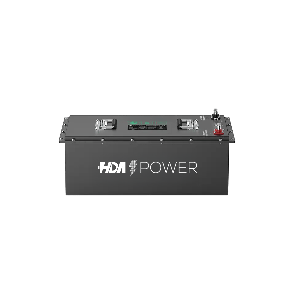 HDAPOWER 38.4V 160Ah LiFePO4 Lityum Batarya (Temizlik Makinesi ve AGV Uyumlu)