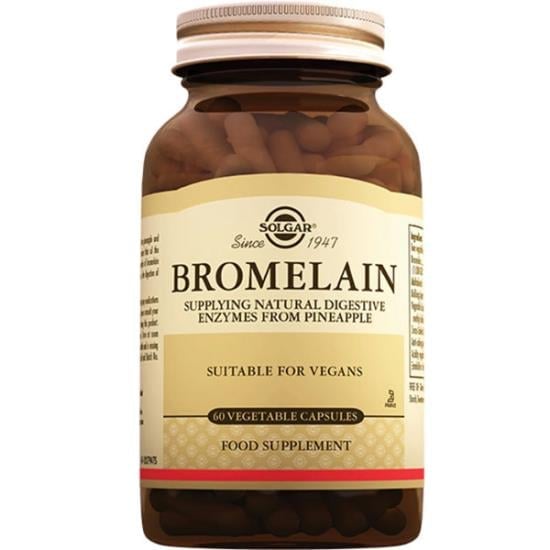 Solgar Bromelaın 60 Kapsül