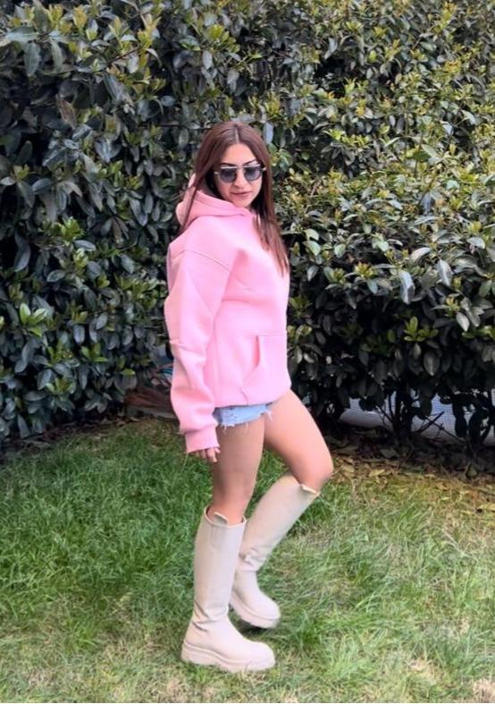 Oversize Kapüşonlu Sweatshirt