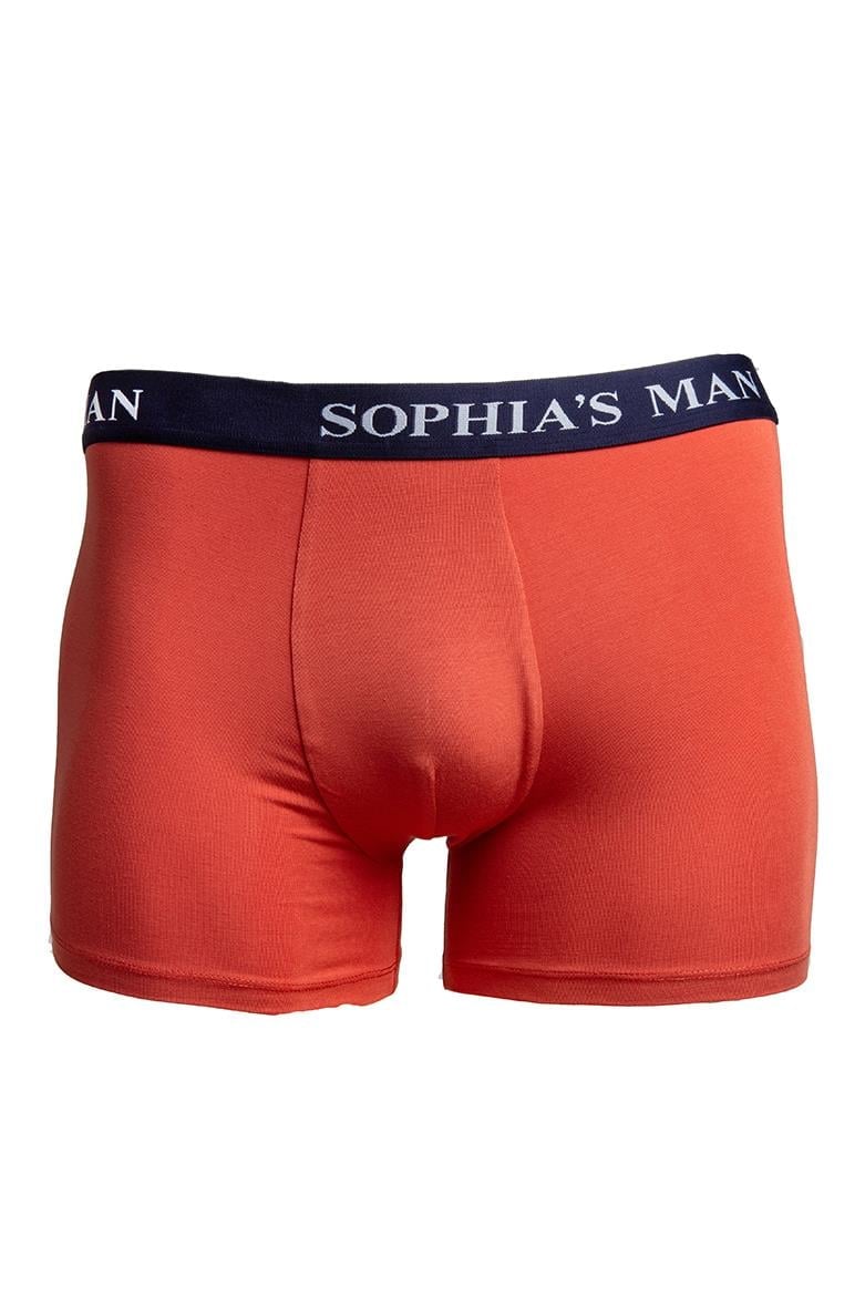 Burnt Ember Turuncu Erkek Boxer