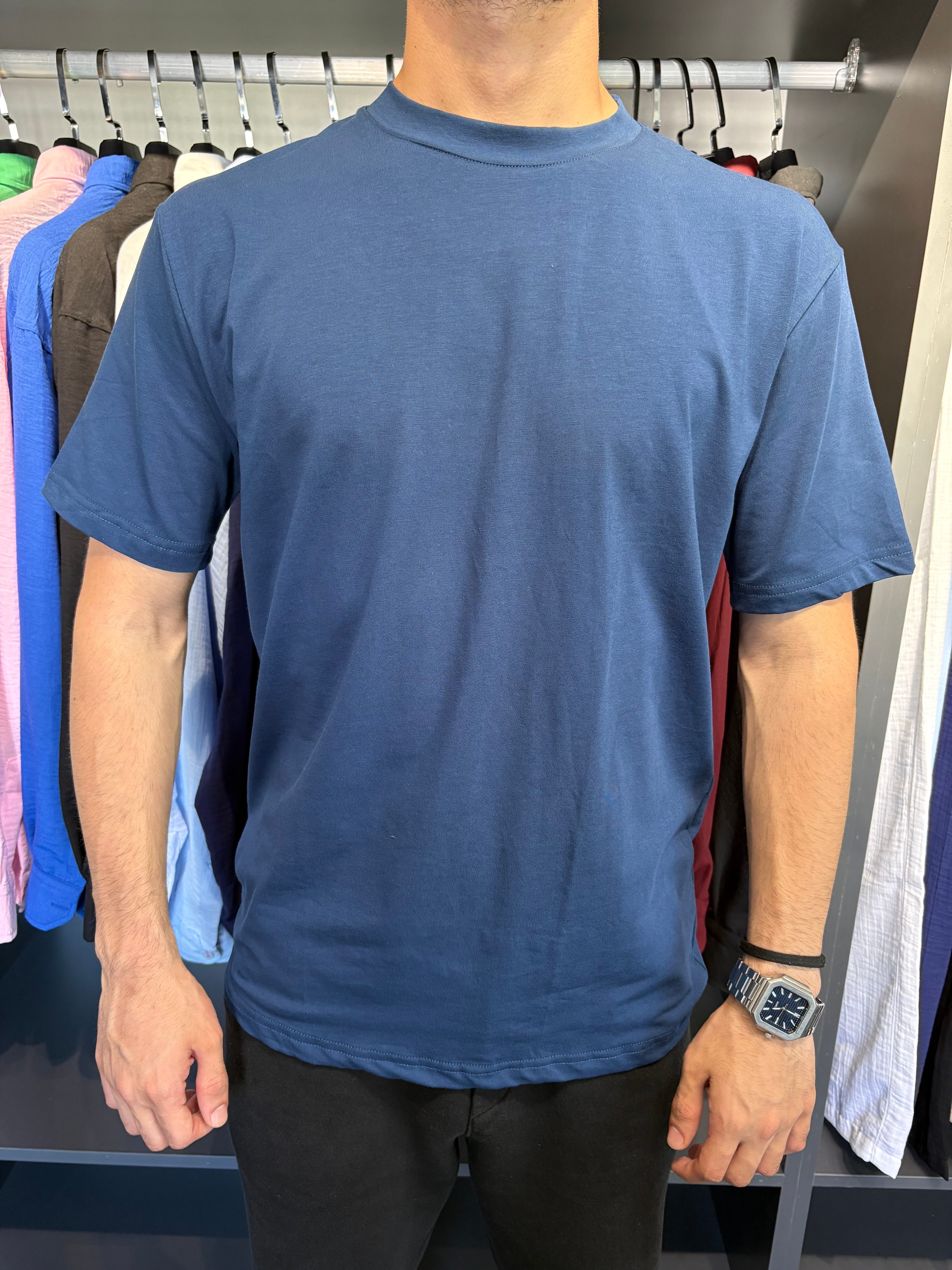 Marrakech Penye Tshirt İndigo