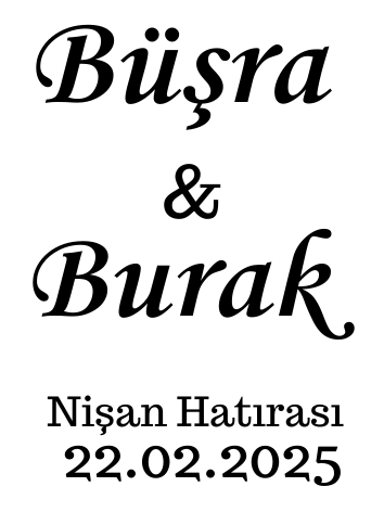 3x4 şeffaf (77 adet) etiket