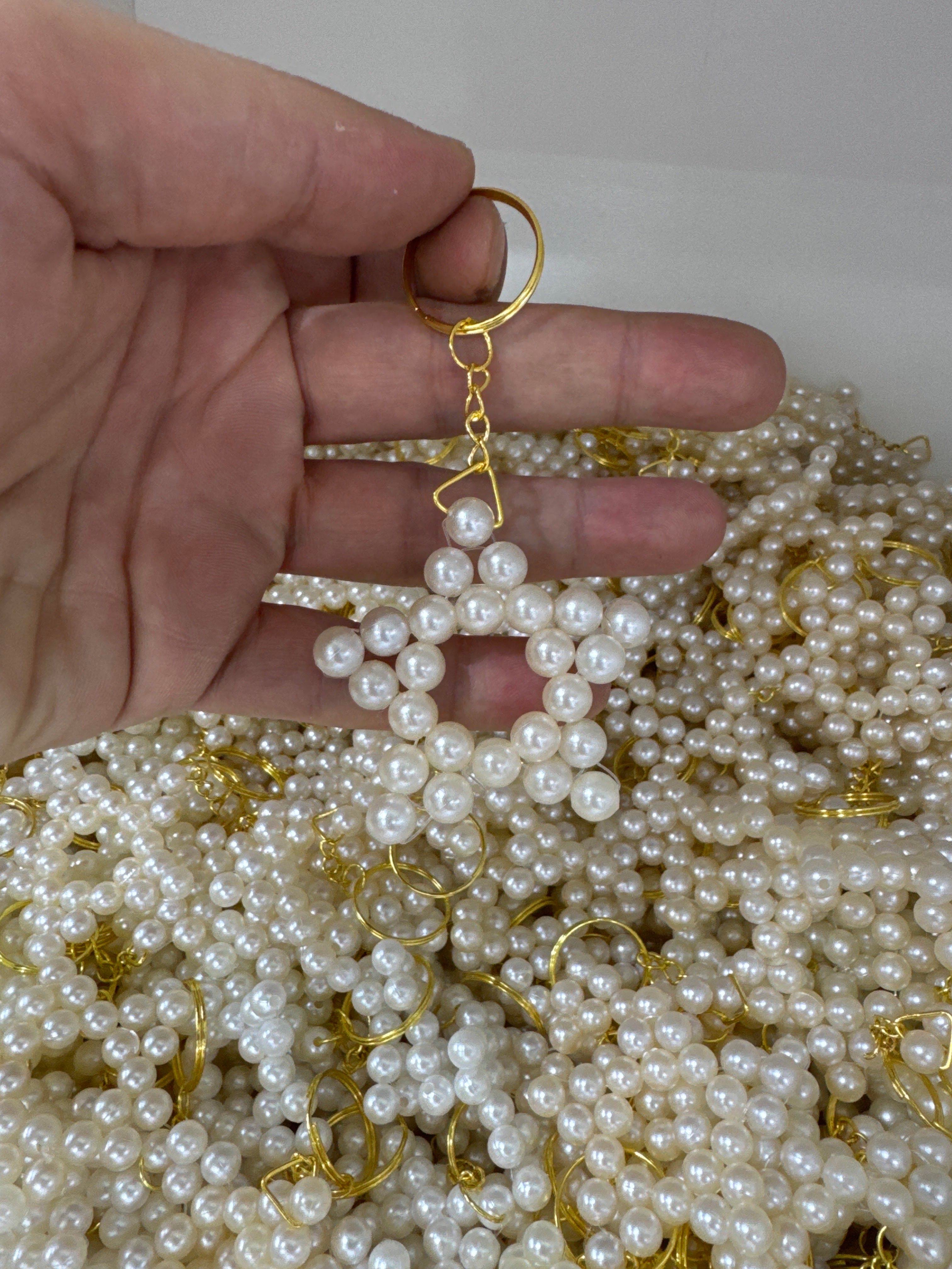 EL YAPIMI YILDIZ ANAHTARLIK10 ADET