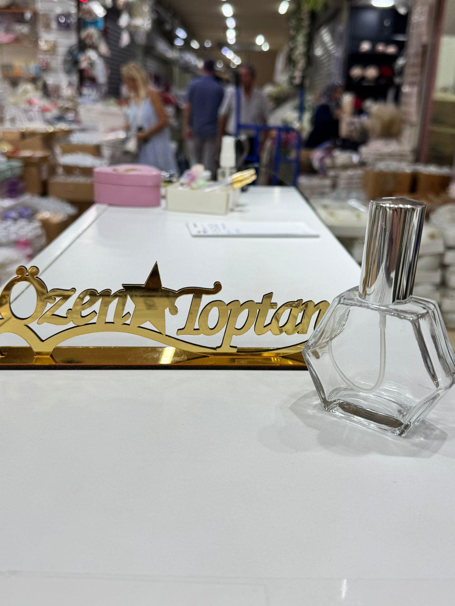 	50CC ALTIGEN CAM ŞİŞE GÜMÜŞ FISFIS 10 ADET