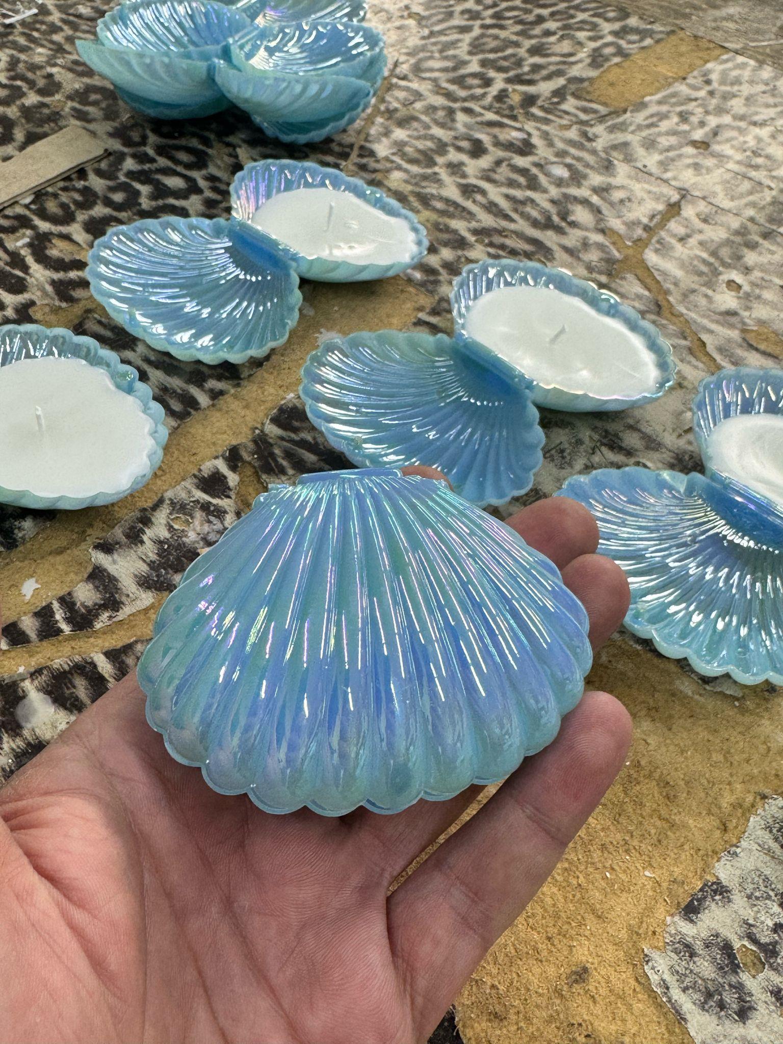 HOLOGRAMLI MAVİ MUMLU İSTİRİDYE 10 ADET