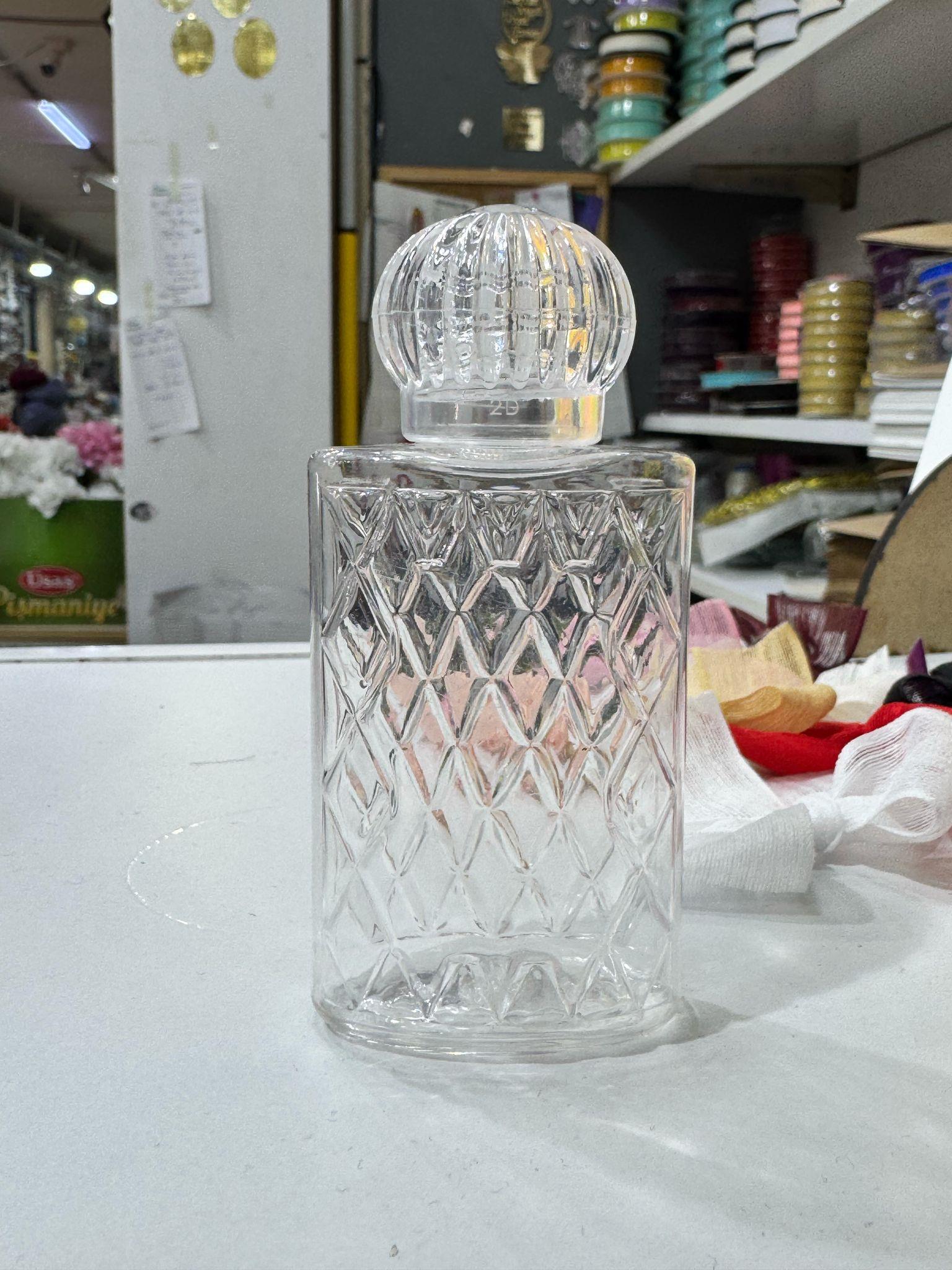 BAKLAVA DESENLİ PLASTİK 50 CC ŞİŞE 10 adet