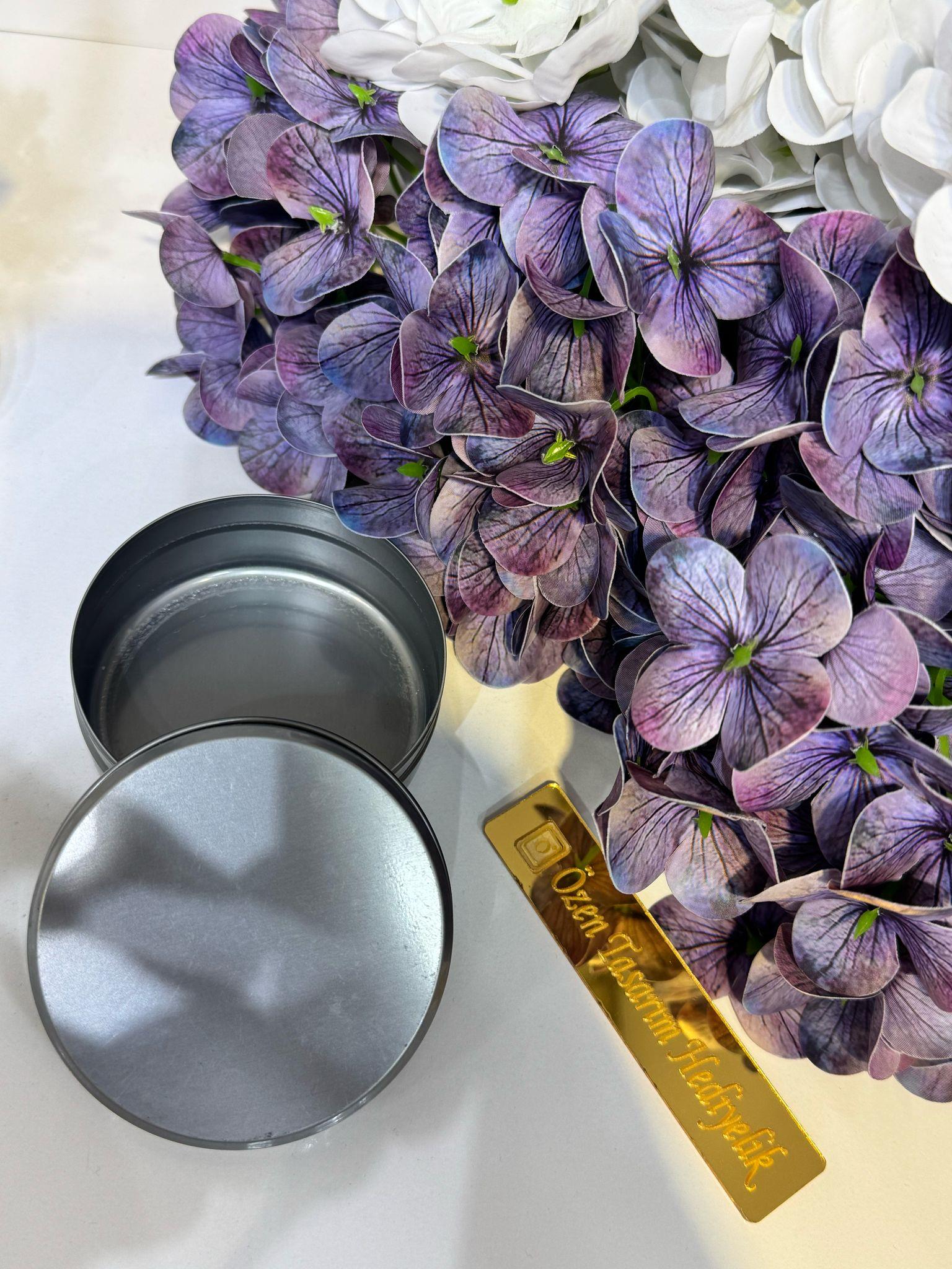 7CM BOŞ MUM TENEKESİ GÜMÜŞ 10 ADET