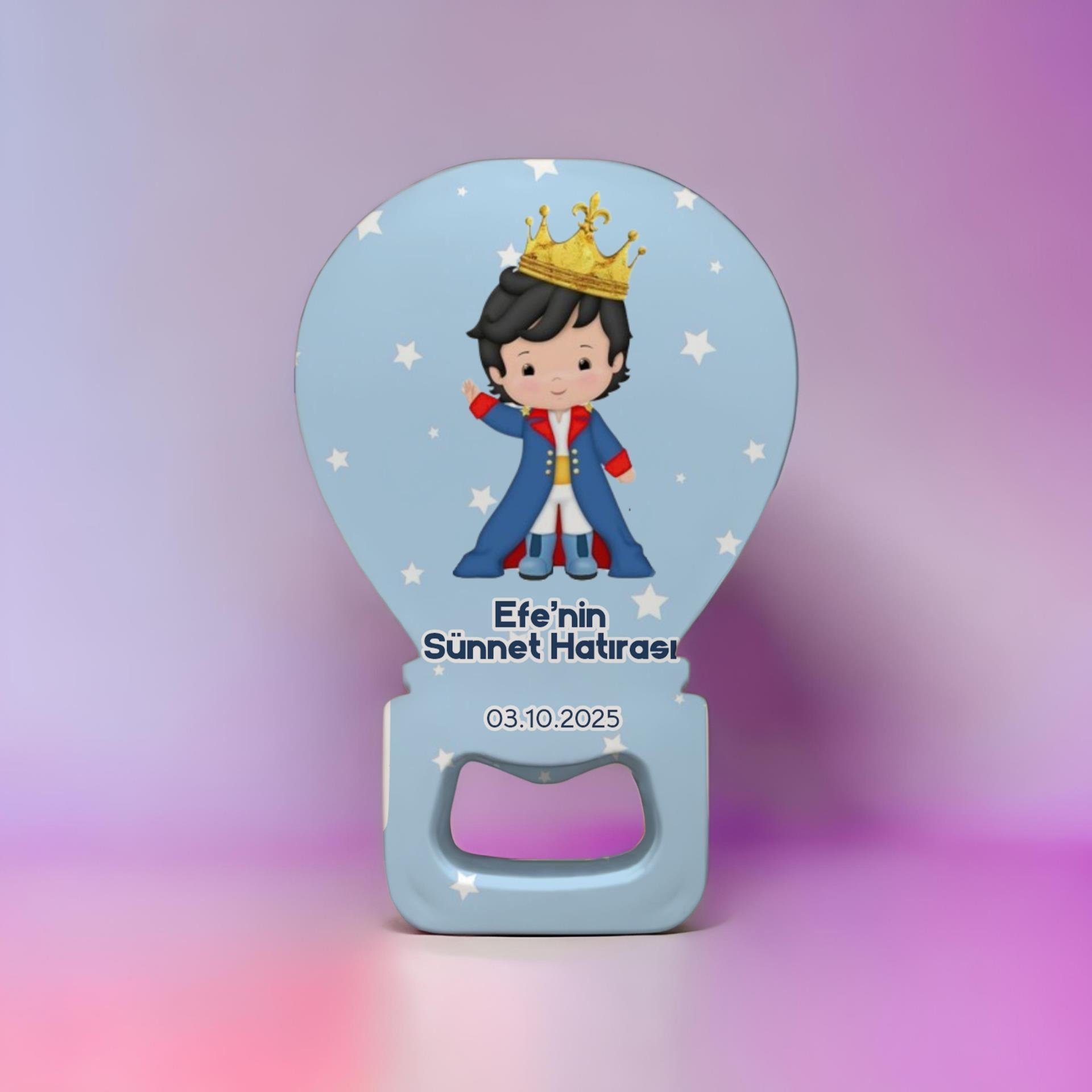 Kişiye Özel Sünnet Açacak Balon Magnet Küçük Prens Modeli 15 Adet