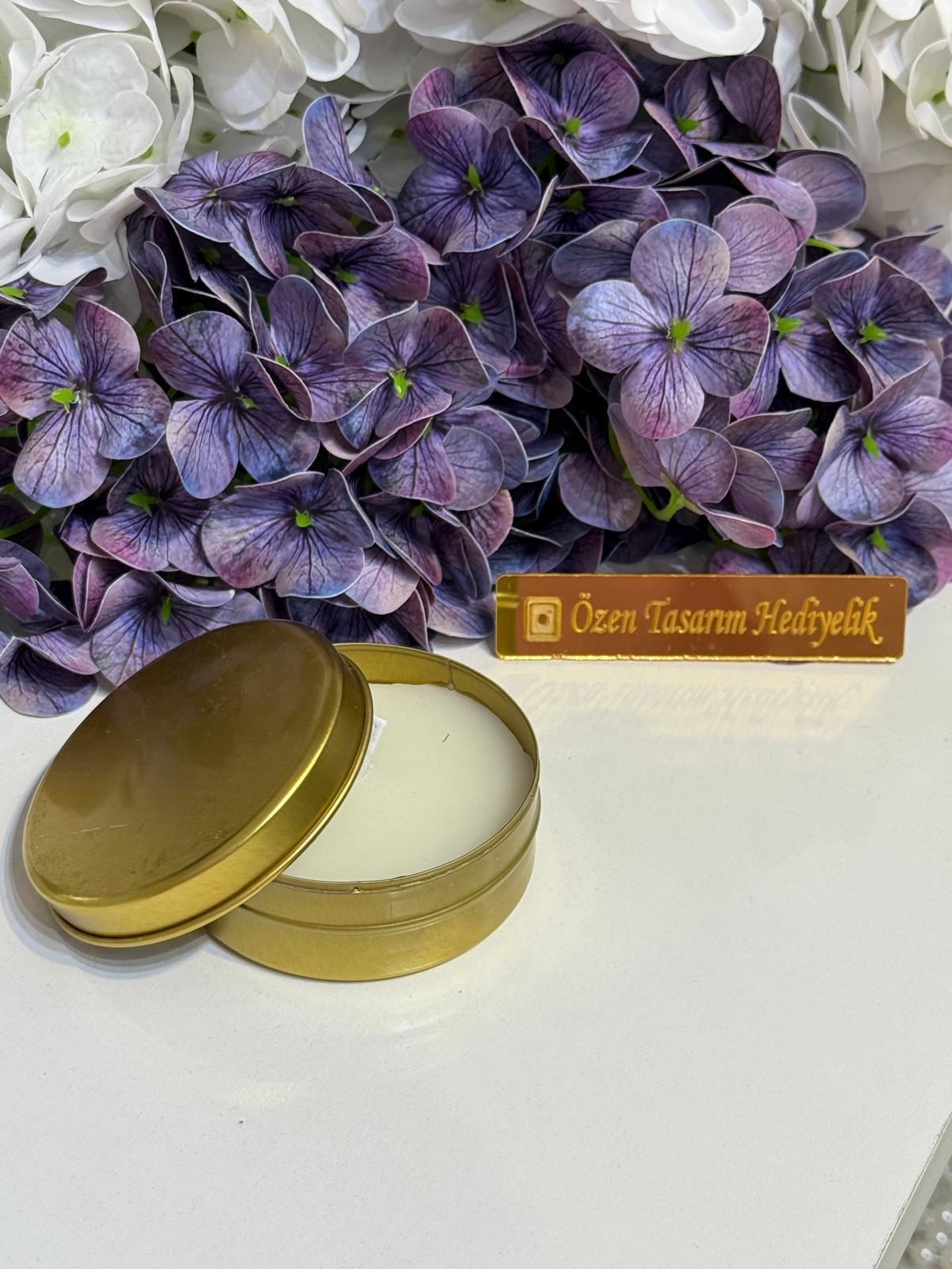 7 CM TENEKE MUM GOLD 10 ADET