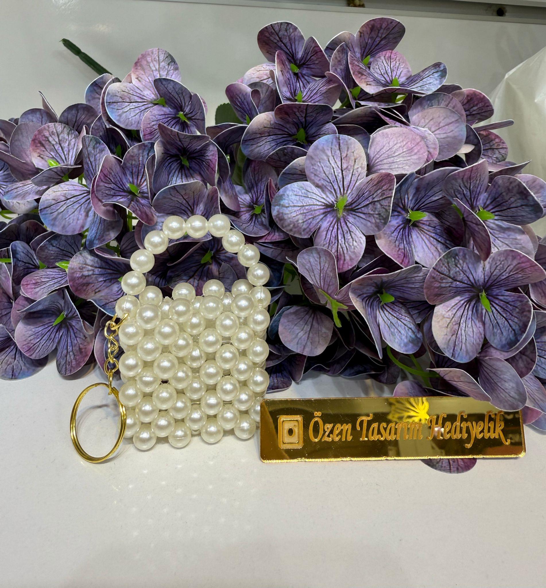 İNCİ EL YAPIMI ÇANTA