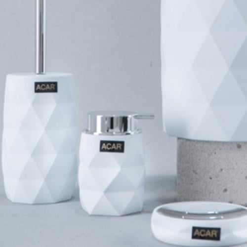 Aria Dimanond 5 Parça Banyo Seti - Beyaz