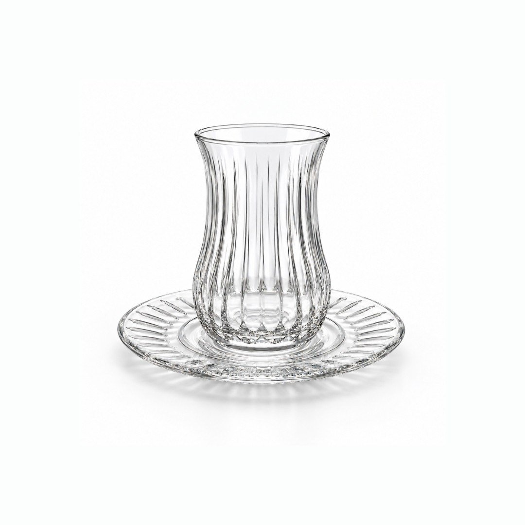 Çay BardaklarıAtlanta Butik 6 Lı Çay Seti Sade