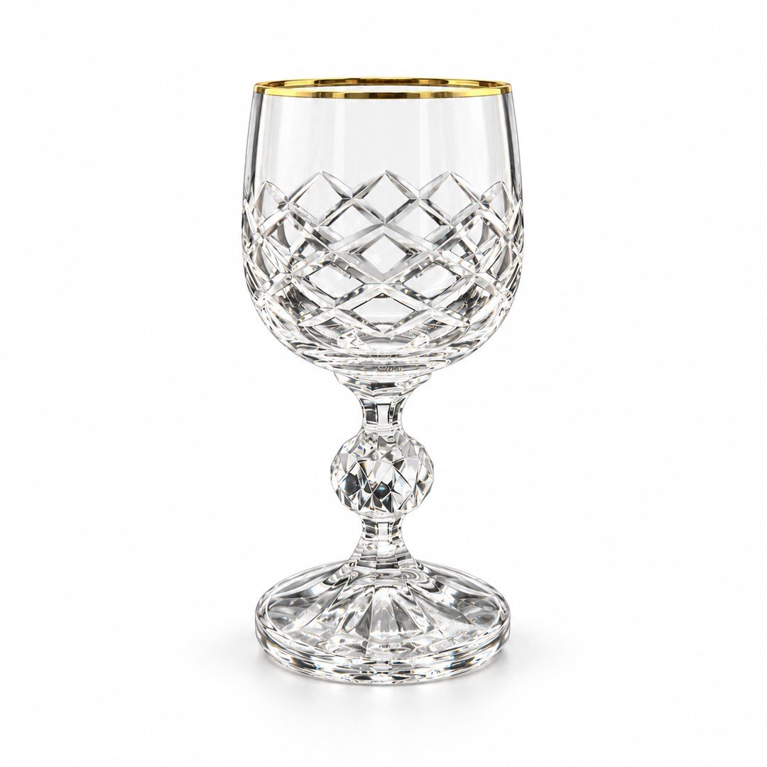 Kahve Yanı BardaklarıButik 6 Lı Kahve Yanı Bardağı Kare Gold