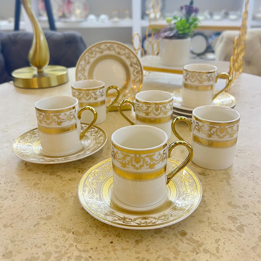Coffee CupCasa Sueno 6 Lı Kahve Fincan Takımı T8222
