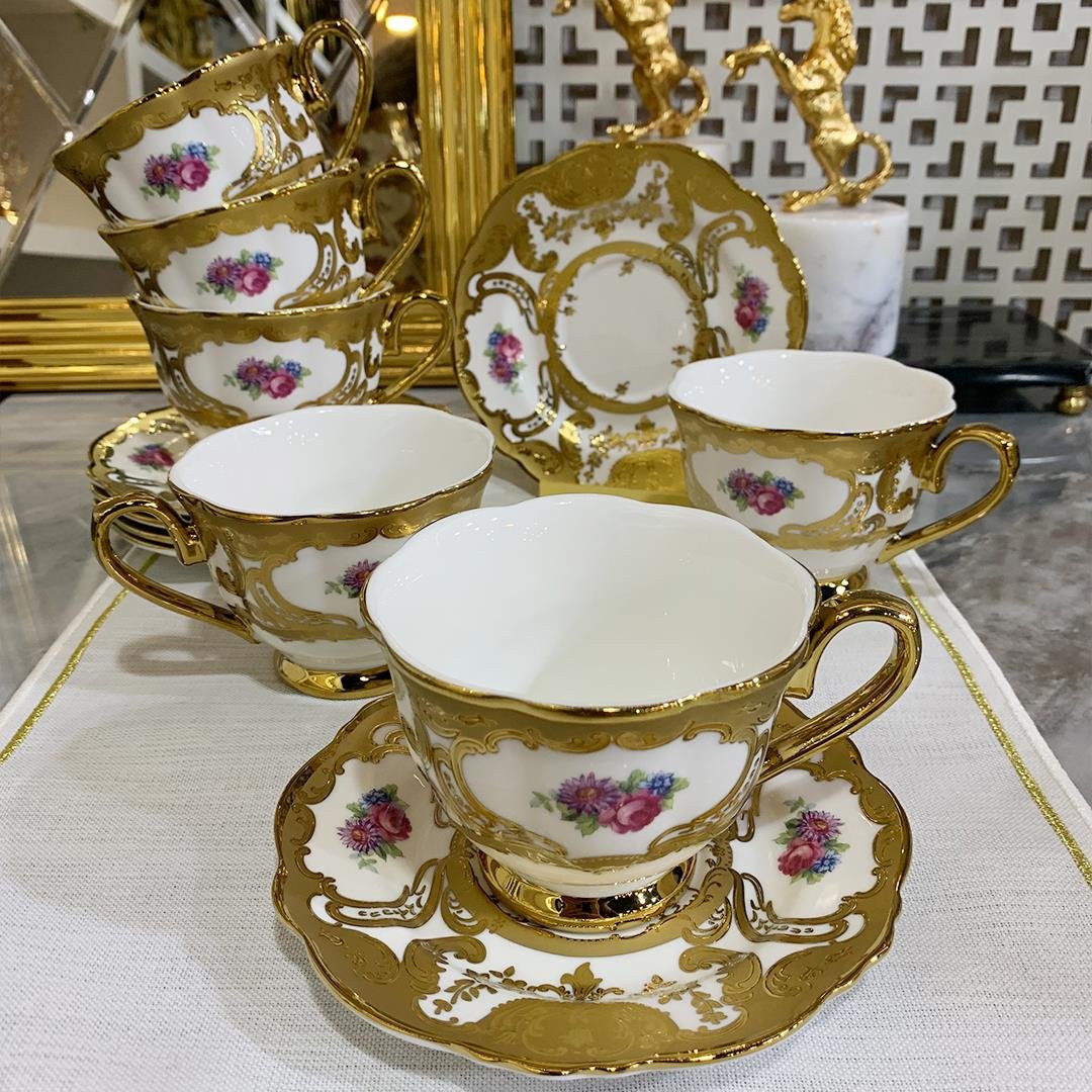 Çay FincanıDarian 6 Lı Double Fincan Takımı