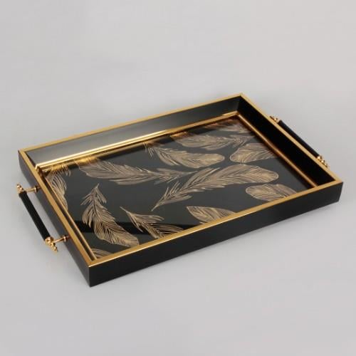 Flossy Black Tray - VRK2008-4