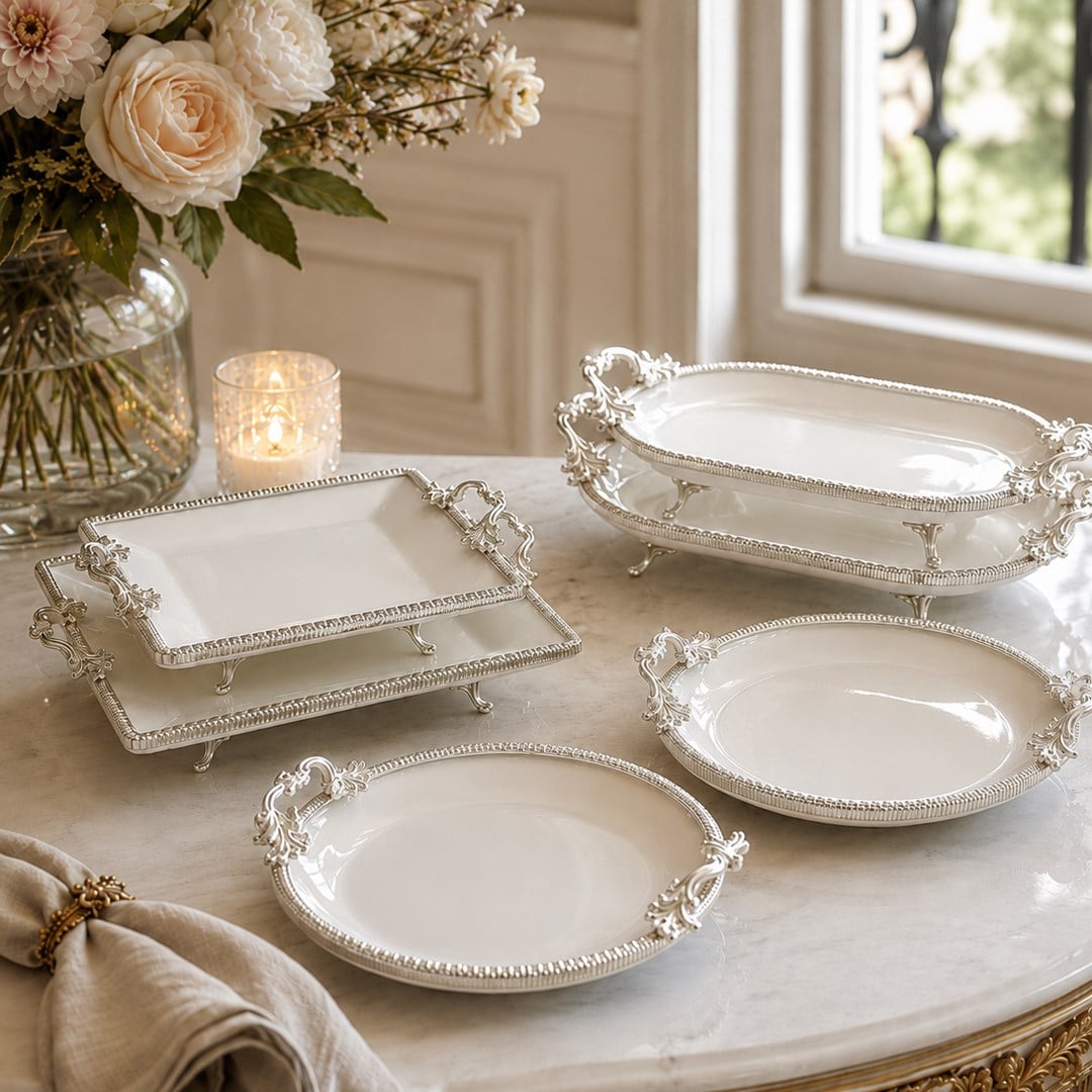 Service&Presentation ProductsFrame 6 Piece Presentation Set Silver