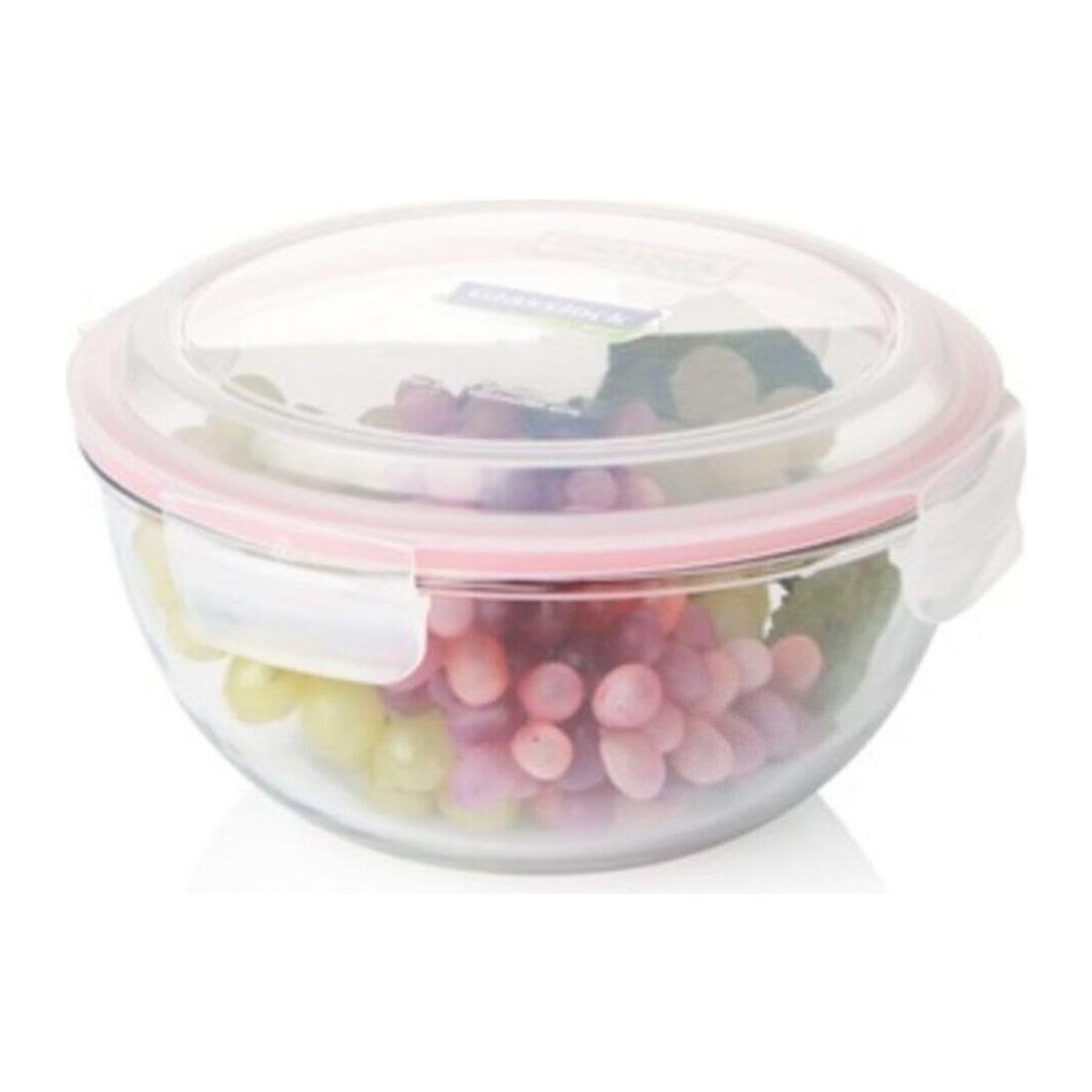 Buy 3 Pay 2Glasslock Round Glass Storage Container - 4000 ml