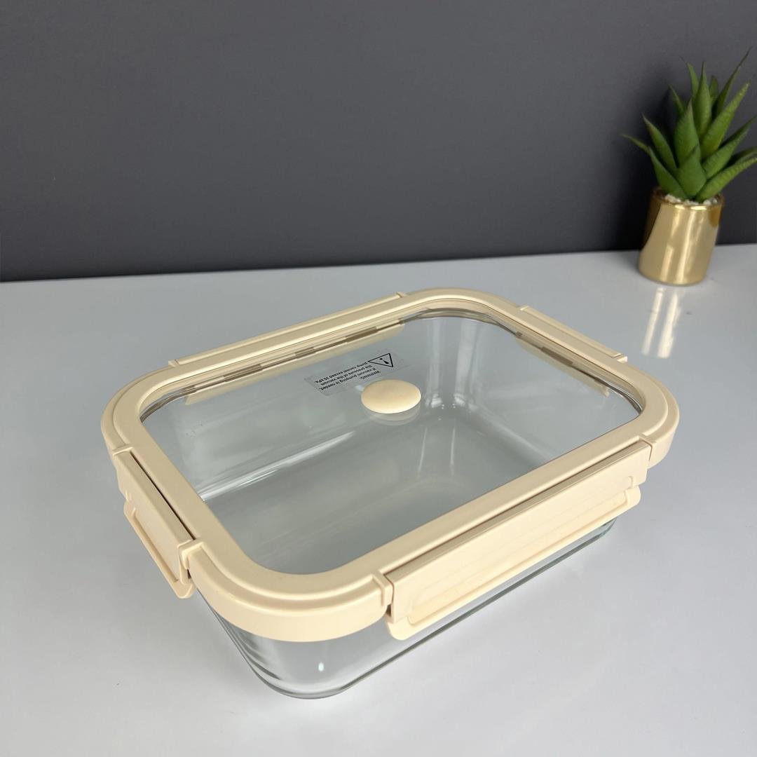 KavanozKilitli Cam Saklama Kabı - 1520 ml