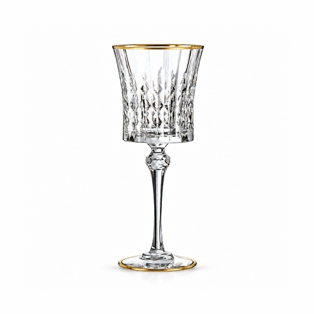 Kadeh BardaklarıLady Diamond D'arques Kristal 6 Lı Kadeh Bardak - Yaldızlı