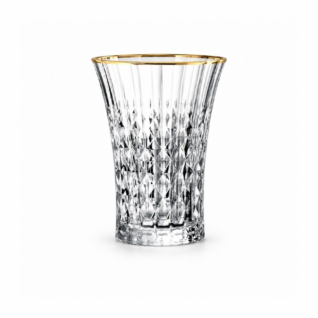 Meşrubat Bardakları ve SürahilerLady Diamond D'arques Kristal 6 Lı Meşrubat Bardağı - Yaldızlı