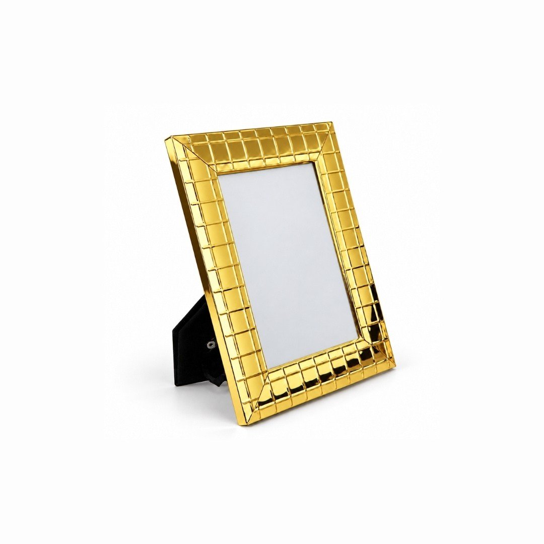 Dekoratif Objeler & SunumluklarMetal Fotoğraf Çerçevesi 10x15 cm - Gold