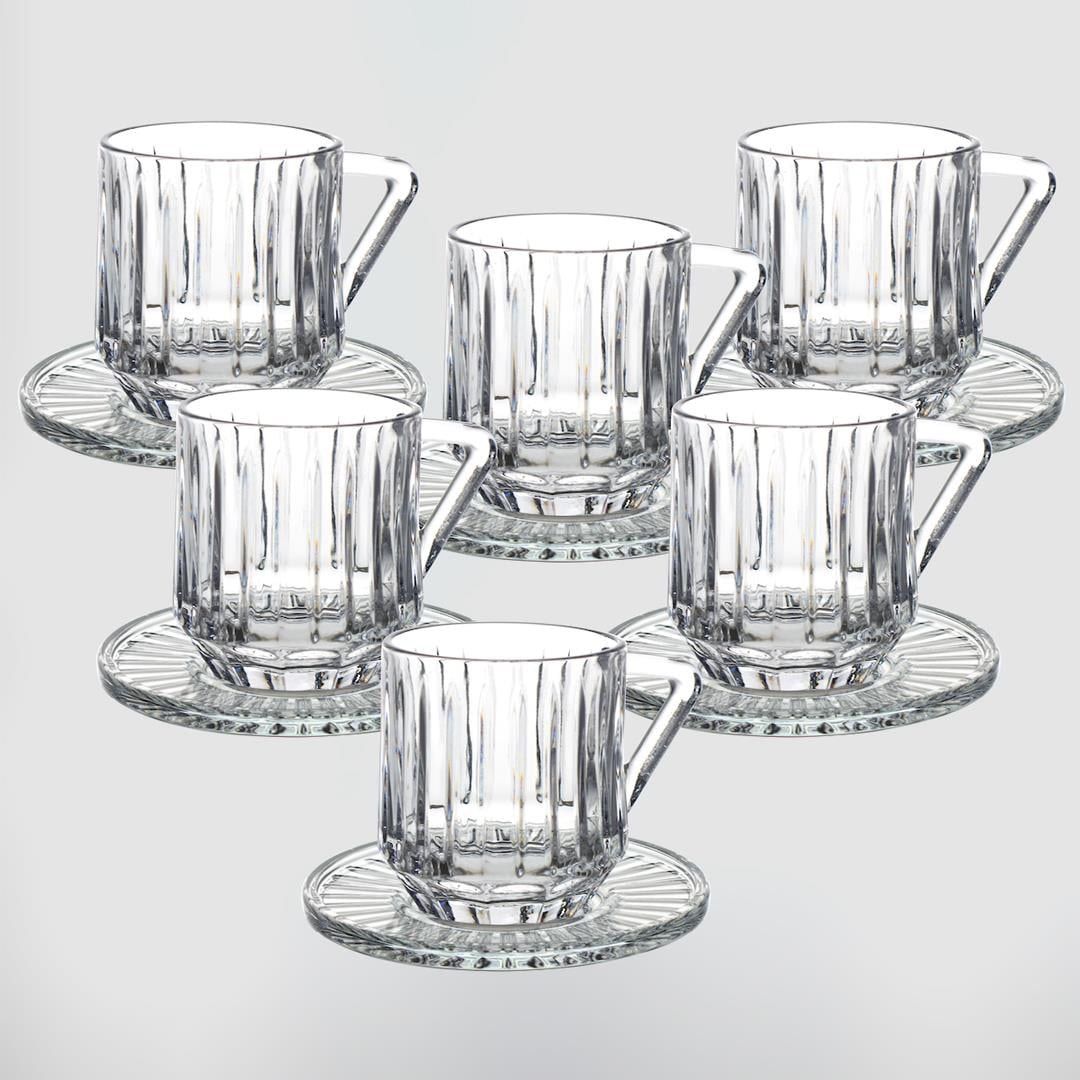 Kahve FincanıMoss 6 Lı Cam Çay Fincanı