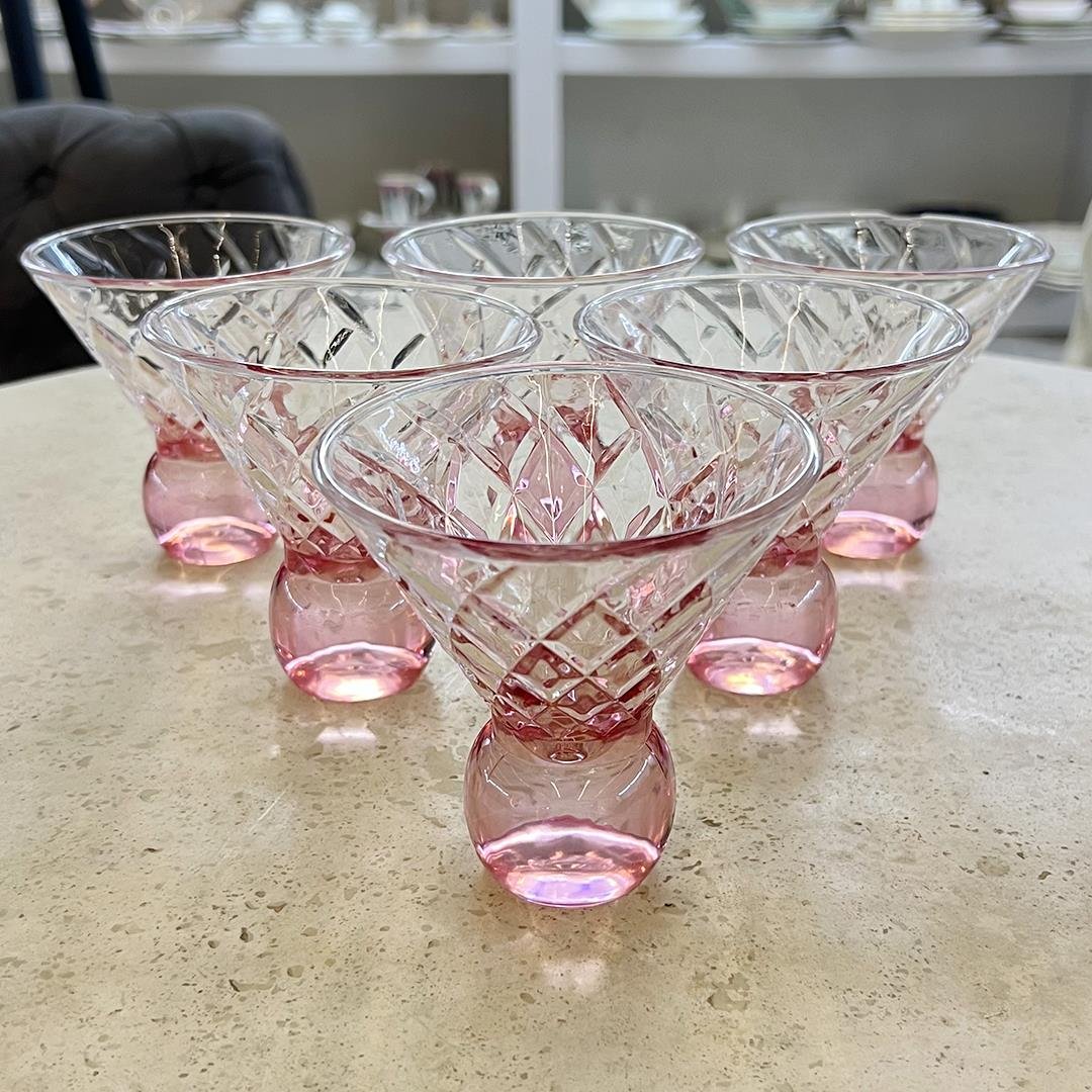 Kadeh BardağıRoyking 6 Lı Dondurmalık - Pembe