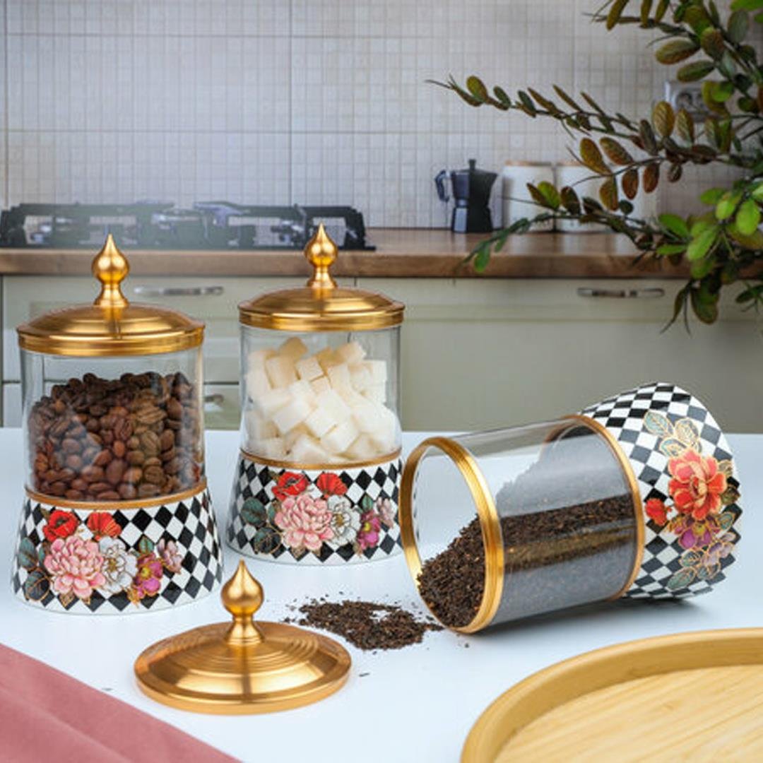 BaharatlıkRoyking Floral 3 Lü Baharatlık
