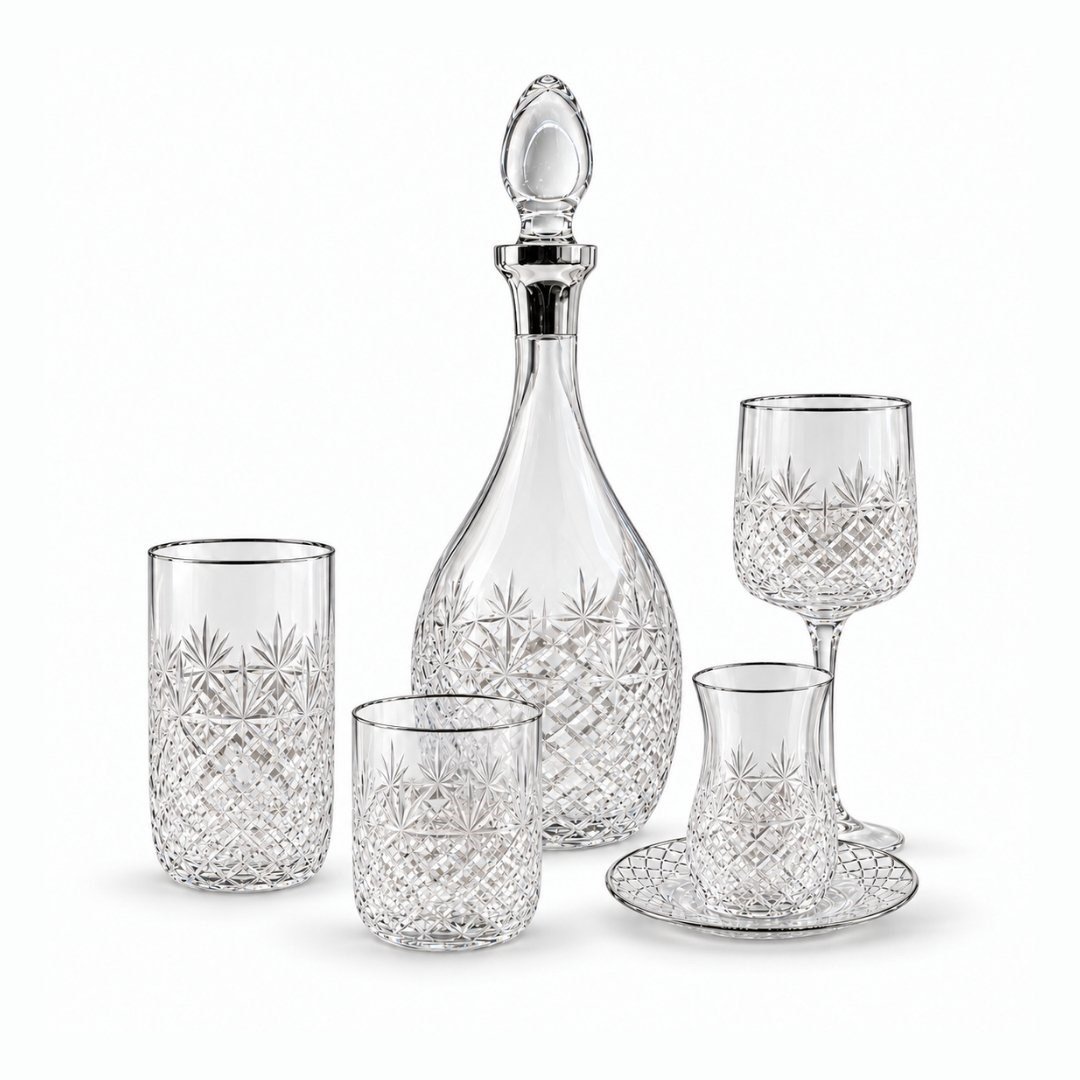Bardak SetleriWedding 61 Parça Bardak Takımı Platin
