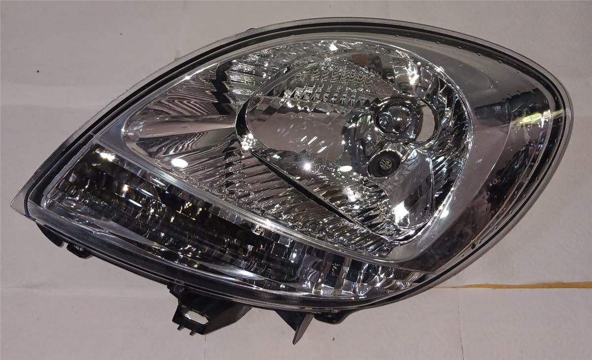 KROM ÇERÇEVELİ BEYAZ SİNYALLİ SOL FAR RENAULT KANGO 2003-2008 RENAULT KANGO 2003-2008