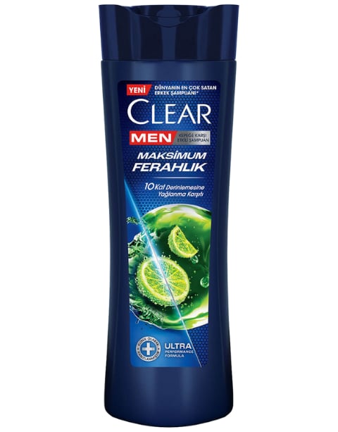 Clear Kepeğe Karşı Etkili Şampuan Maksimum Ferahlık 350 ML