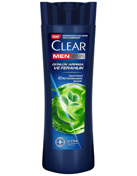 Clear Men Kepeğe Karşı Etkili Şampuan Günlük Arınma Ve Ferahlık 350 ML