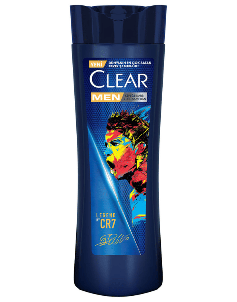 Clear Men Kepeğe Karşı Etkili Şampuan Legend By CR7 350 ML