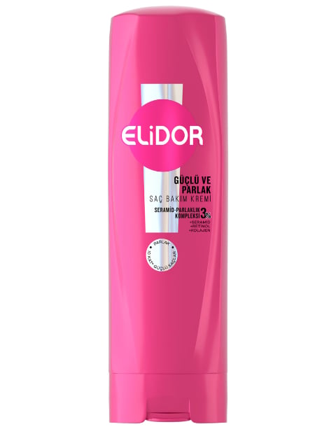 Elidor Güçlü Parlak Saç Bakım Kremi 350 ML