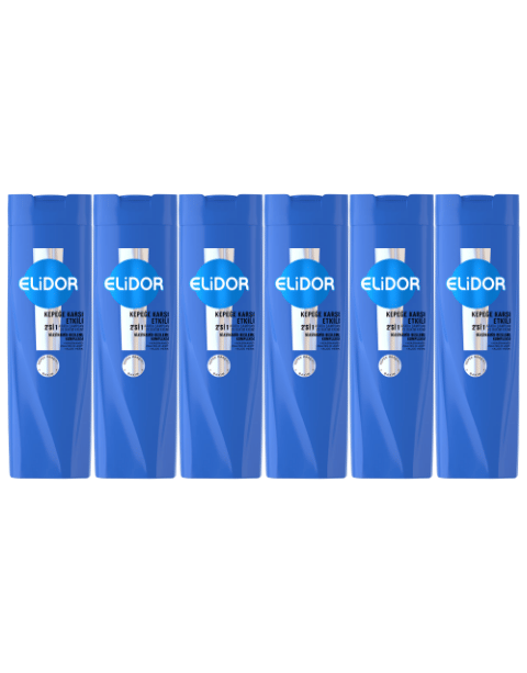 Elidor Kepeğe Karşı Etkili Şampuan 400 ML X 6 Adet