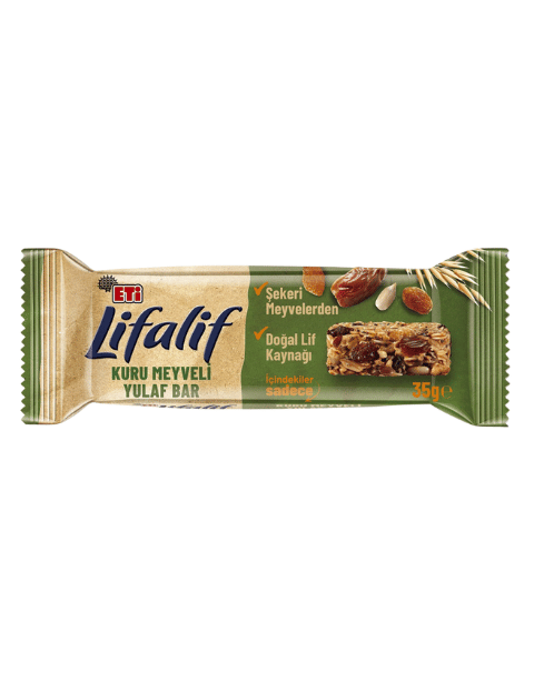 Eti Lifalif Kuru Meyveli Yulaf Bar 35 GR * 16 Adet