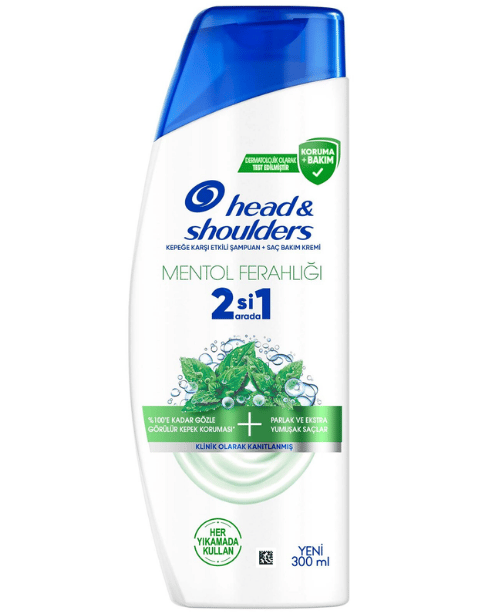 Head & Shoulders Mentol Ferahlığı 2 Si 1 Arada 300 ML